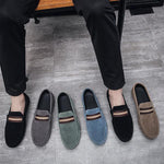 MEN'S CASUAL SUEDE SLIP-ON FASHION LOAFERS 63854587S