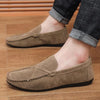 MEN'S PATCHWORK CASUAL VERSATILE SLIP-ON BEANIE SHOES 66683209S