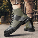 MEN'S CASUAL MEDIUM TOP LACE-UP BOOTS 18065057YL