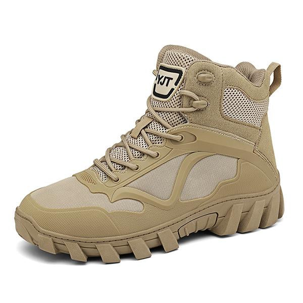 MEN'S OUTDOOR RETRO BOOTS WITH LACE UP BOOTS 45198095YL