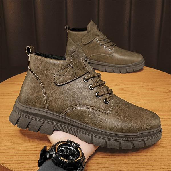 MEN'S RETRO CASUAL MARTIN BOOTS 64214456YL