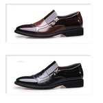 MEN'S BUSINESS FORMAL LEATHER SHOES 90261470YL