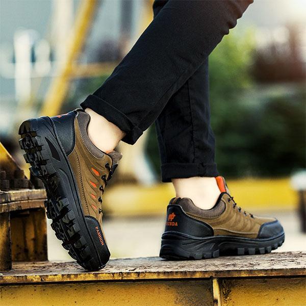 MEN'S FASHION AND BREATHABLE OUTDOOR WORK CASUAL SHOES 55297958YL