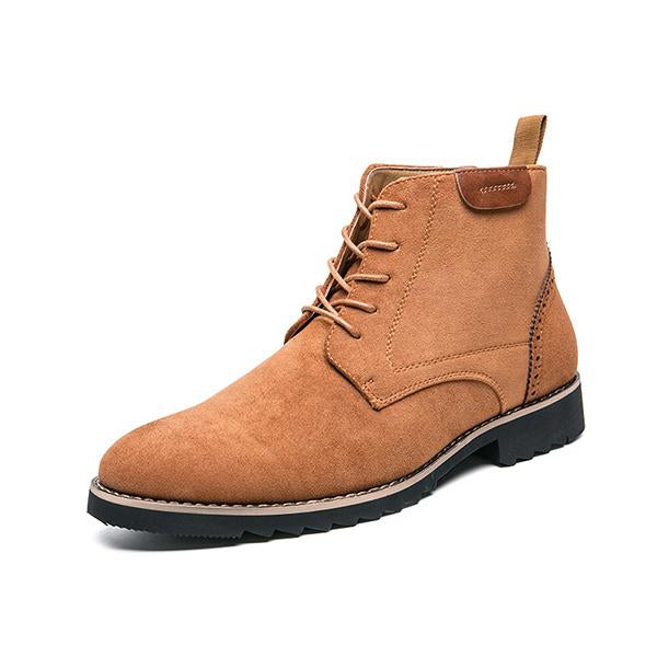 MEN'S CLASSIC LACE UP LEATHER BOOTS 06562874YL