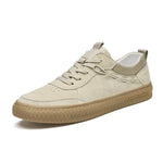 MEN'S RETRO LOW-TOP NUBUCK LEATHER SNEAKERS 56639711S