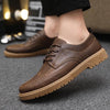 MEN'S BUSINESS LACE-UP ROUND-TOE CASUAL SHOES 01312690S