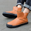 MEN'S OUTDOOR CASUAL MID-CUT SLIP-ON ANKLE BOOTS 31015512S