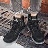 MEN'S HIGH TOP RETRO LACE UP CASUAL BOOTS 80154911YL