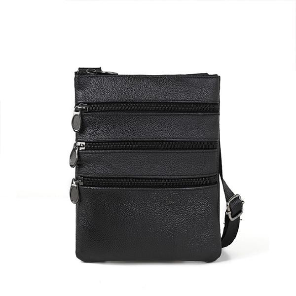 MEN'S RETRO MULTI-LAYER CROSSBODY BAG 45514193S