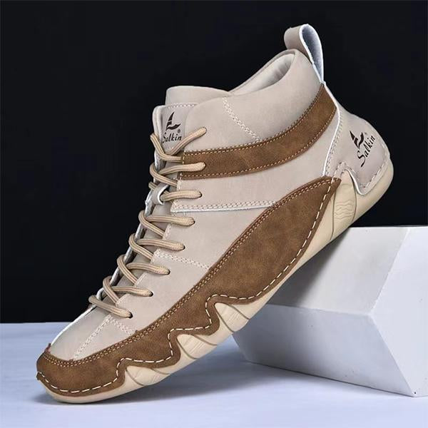 MEN'S MID TOP LACE UP CASUAL BOOTS 81216749YL