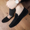 MEN'S PATCHWORK CASUAL VERSATILE SLIP-ON BEANIE SHOES 66683209S