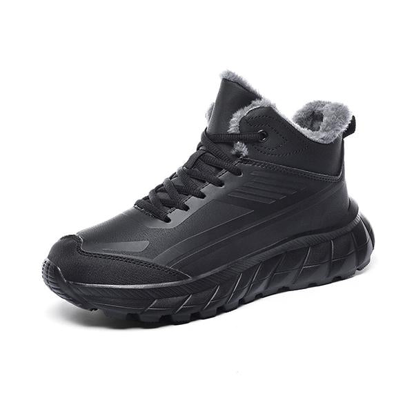 MEN'S BLACK LACE UP SPORTS AND CASUAL BOOTS 64513882YL