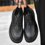 MEN'S RETRO COLOR POLISHED CLASSIC WORK STYLE SHOES 71568732S