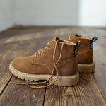 MEN'S CASUAL SUEDE NON-SLIP LACE-UP BOOTS 42308135S