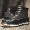 MEN'S CASUAL OUTDOOR HIGH TOP WORK SNOW BEAN BOOTS 75601821S