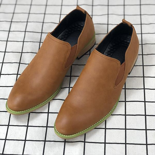 MEN'S SLIP-ON SIMPLE CASUAL ANKLE BOOTS 15442994S