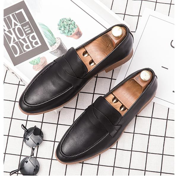 MEN'S CASUAL RETRO LOAFERS 62370423YL