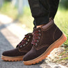 MEN'S PLUSH WEAR-RESISTANT AND NON-SLIP WORK BOOTS 21110732S