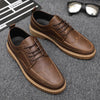 MEN'S BUSINESS LACE-UP ROUND-TOE CASUAL SHOES 01312690S