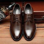 MEN'S BUSINESS FORMAL LACE-UP CASUAL SHOES 15445266S