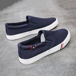 MEN'S CASUAL SLIP-ON CANVAS SHOES 76044450S