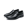 MEN'S POINTED RETRO FORMAL LEATHER SHOES 17712140YL