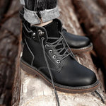 MEN'S RETRO LACE-UP MARTIN BOOTS 21051718S