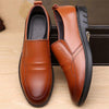 MEN'S SLIP-ON LEATHER CASUAL SHOES 88077305YL