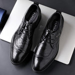 MEN'S BUSINESS CASUAL LACE-UP DRESS SHOES 28544861S