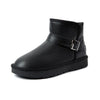 MEN'S BLACK ROUND TOE SNOW BOOTS 22860489YL