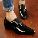 MEN'S STYLISH BUSINESS POINTED DRESS SHOES 22010969S