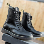 MEN'S SKULL RETRO DESIGN LACE UP BOOTS 36859763YL