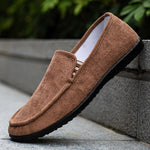 MEN'S CASUAL CORDUROY SLIP-ON LOAFERS 25052100S