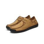 MEN'S RETRO CASUAL BUSINESS LEATHER SHOES 57042019YL