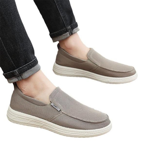 MEN'S MESH BREATHABLE AND NON SLIP CASUAL SHOES 53407845YL