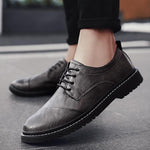 MEN'S STYLISH BUSINESS LACE-UP DRESS SHOES 87194186S