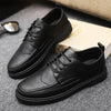 MEN'S BUSINESS LACE-UP ROUND-TOE CASUAL SHOES 01312690S