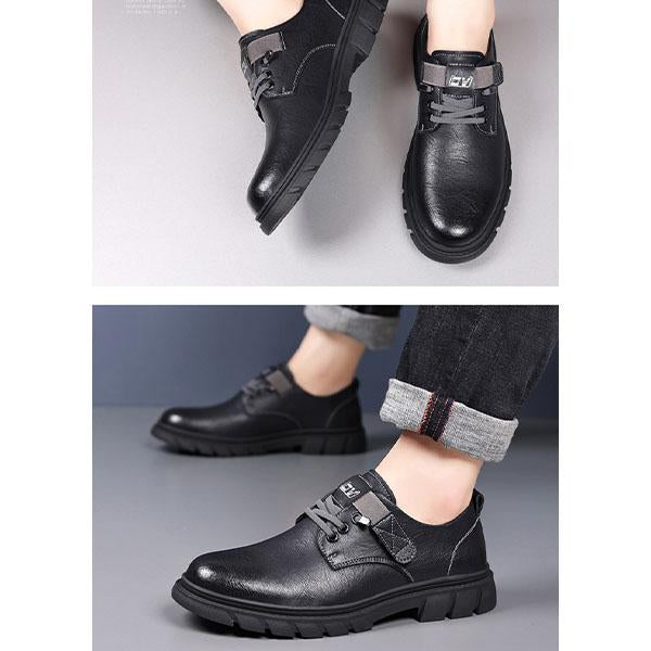 MEN'S RETRO BUSINESS LEATHER SHOES 12747740YL