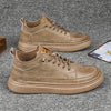 MEN'S STYLISH LACE-UP HIGH-TOP CASUAL SHOES 30006786S