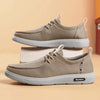 MEN'S VERSATILE SOFT-SOLED LACE-UP CASUAL CANVAS SHOES 82480151S