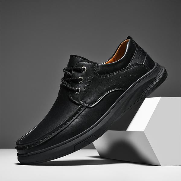 MEN'S LACE-UP COMFORTABLE CASUAL SHOES 35968323S