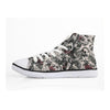 MEN'S HALLOWEEN SKELETON PRINTED SHOES 21659686YL