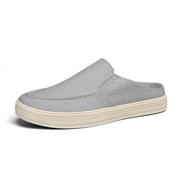 MEN'S CASUAL SLIP-ON CANVAS HALF SLIPPERS 35107813S