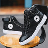 MEN'S DAILY HIGH-TOP CASUAL CANVAS SHOES 38076484S