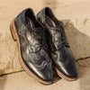 MEN'S LACE-UP BROGUE CASUAL BUSINESS LEATHER SHOES 14827260S