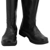 MEN'S ROUND TOE BLACK ELEGANT KNIGHT BOOTS 93999931YL