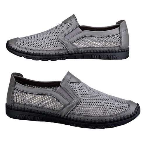 MEN'S MESH SOFT SOLE NON-SLIP CASUAL SLIP-ON SHOES 17634430S