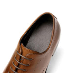 MEN'S ENGRAVED BROGUE OFFICE DERBY SHOES 50457896S