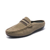 MEN’S SLIPPERS SLIP-ON LOAFERS CASUAL HALF LOAFERS SHOES 92879781YL