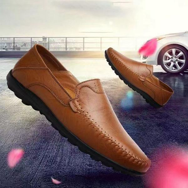 MEN'S CASUAL LEATHER SHOES 28433476YL